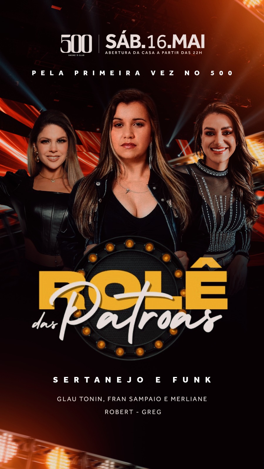 16/05 ROLE DAS PATROAS SABADO
