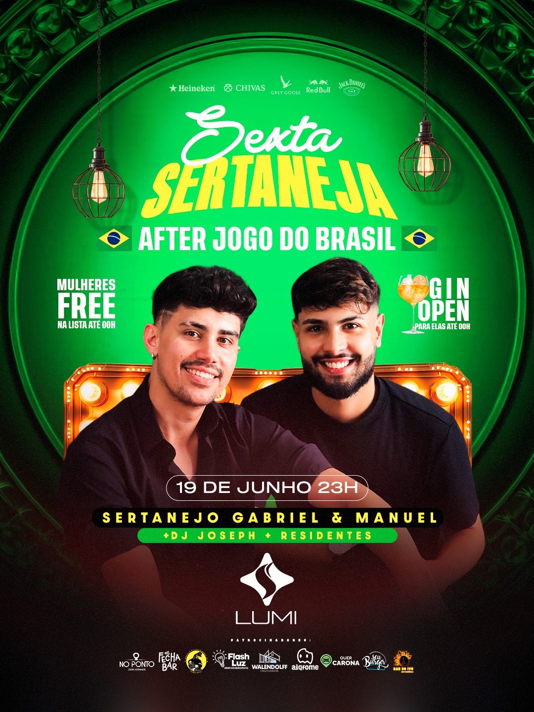 19.06  SEXTANEJA JOGO DO BRASIL