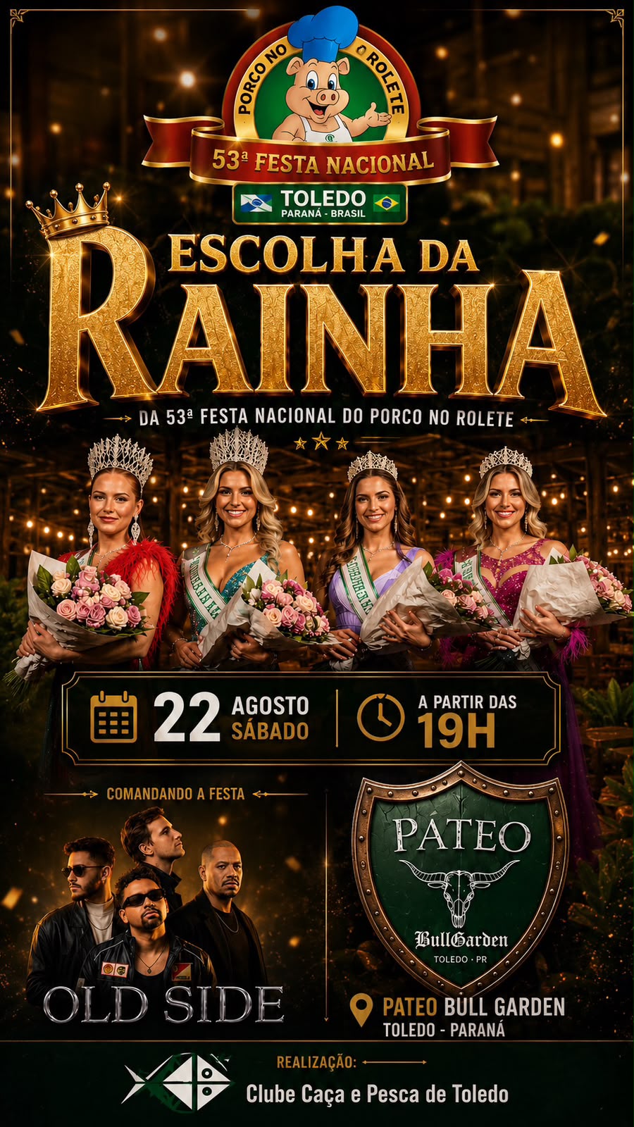22/08  ESCOLHA DA RAINHA
