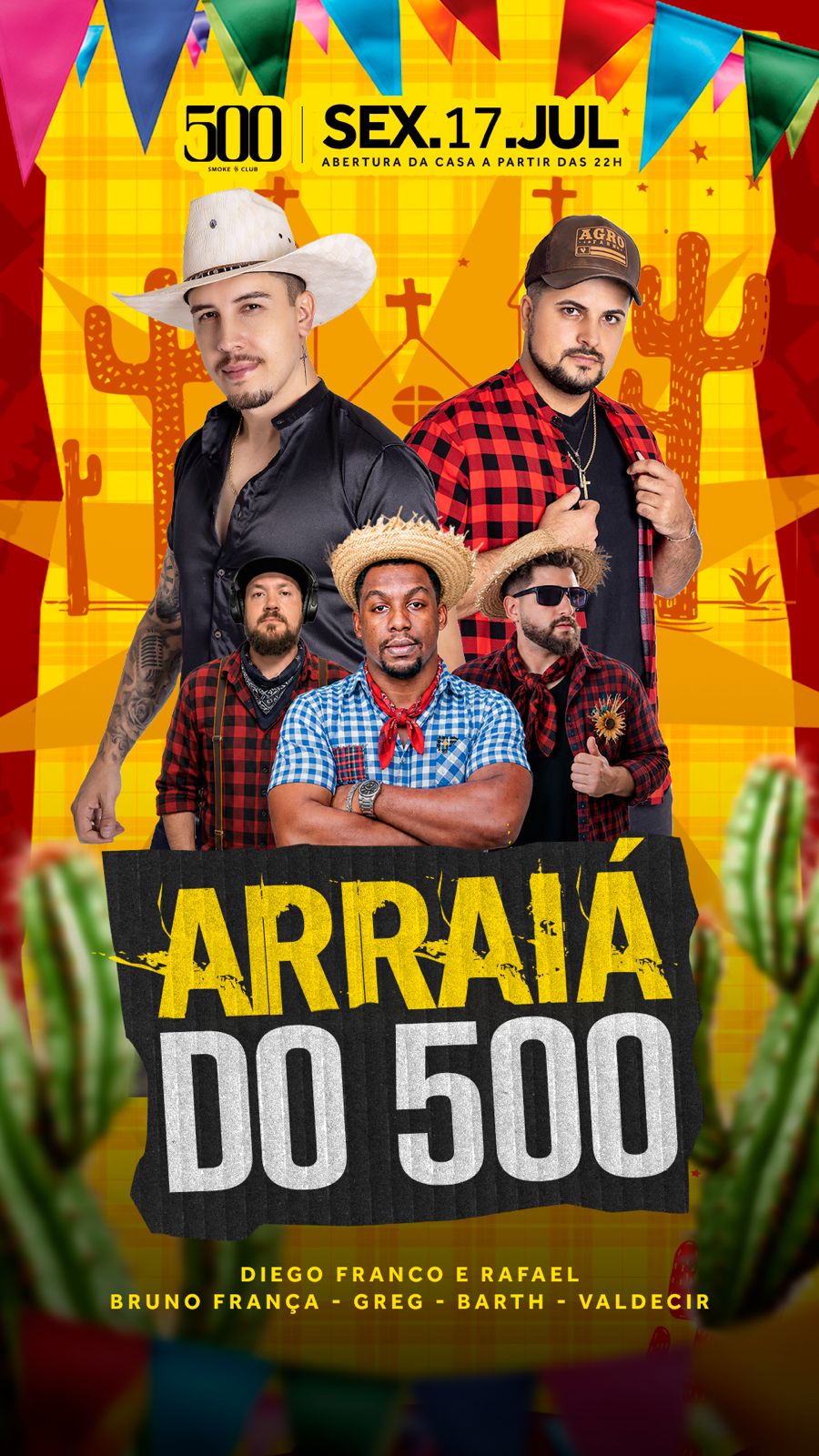 17/07 ARRAIÁ DO 500