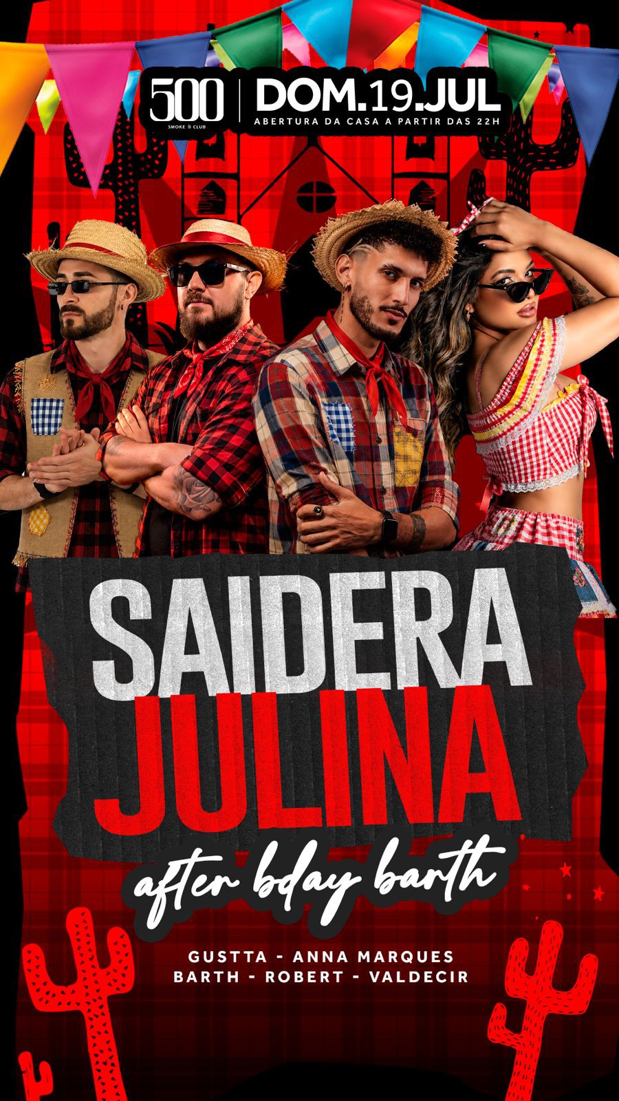 19/07 SAIDERA JULINA (AFTER BDAY BARTH DJ)