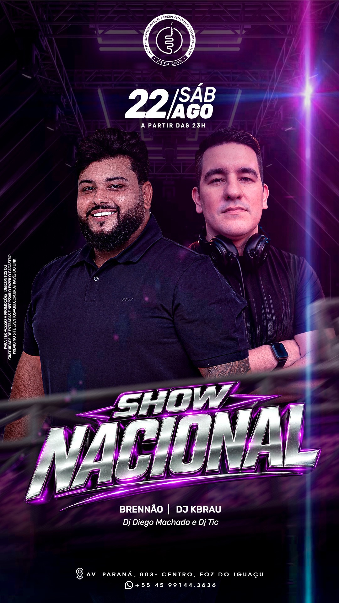 22/08 I BRENNÃO