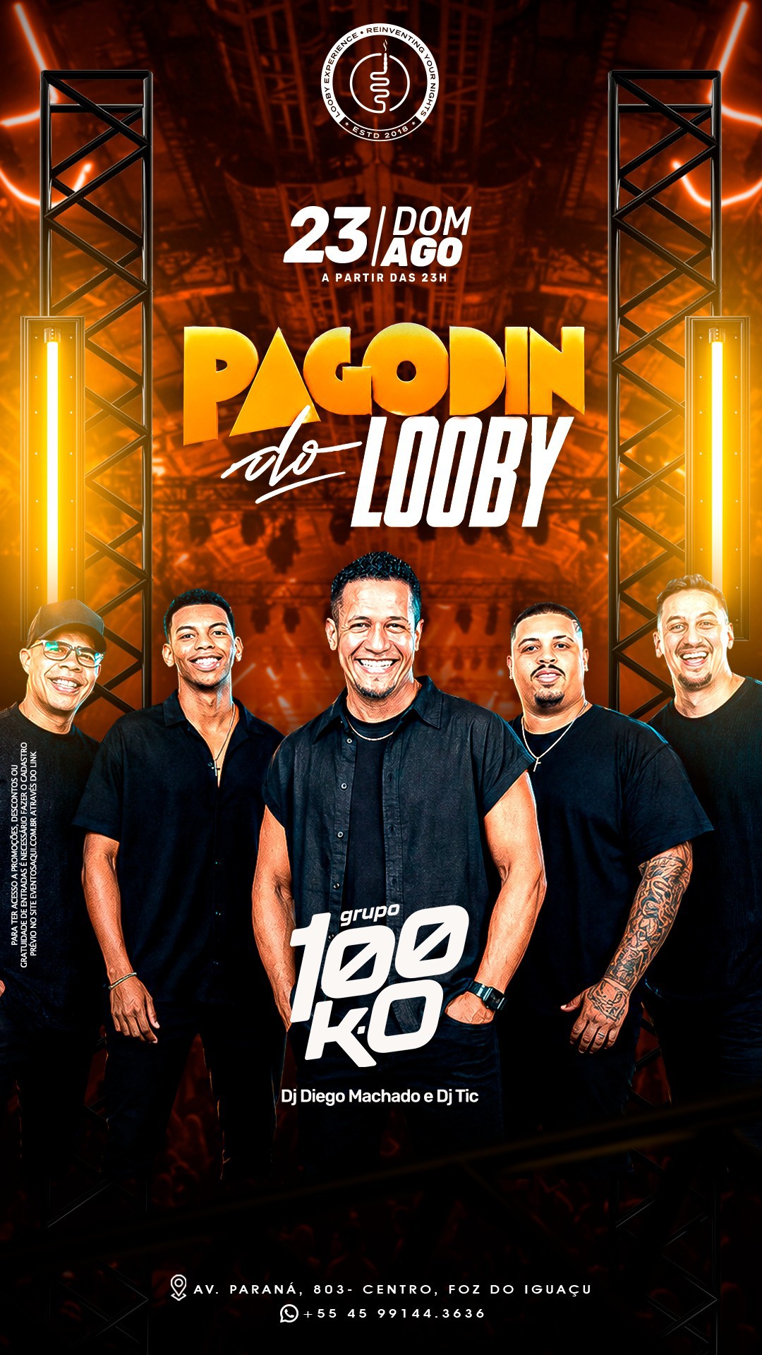 23/08 I PAGODIN DO LOOBY