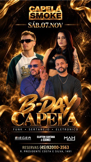 07/11  BDAY CAPELA SMOKE 5 ANOS